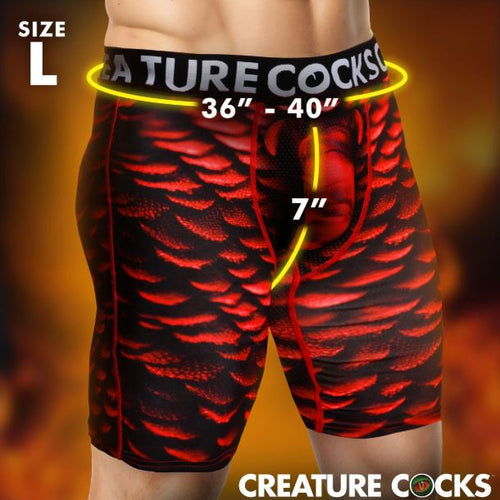 CREATURE COCKS UNDERWEAR HORNY DEVIL LARGE - XRAH731L