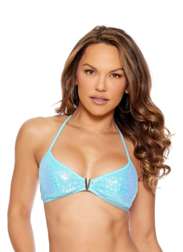 74287-Sequin V Tri-Top - Lingerie-Pinkfoxxx