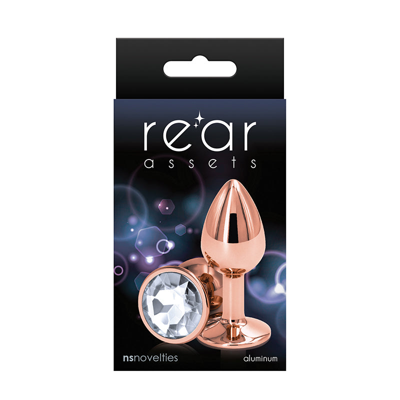 Rear Assets Rose Gold Anal Plug