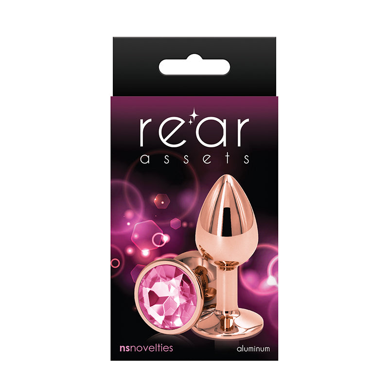 Rear Assets Rose Gold Anal Plug