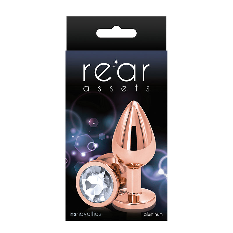 Rear Assets Rose Gold Anal Plug