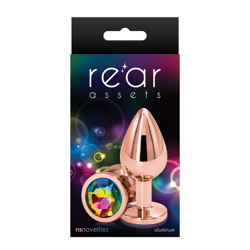 Rear Assets Rose Gold Anal Plug