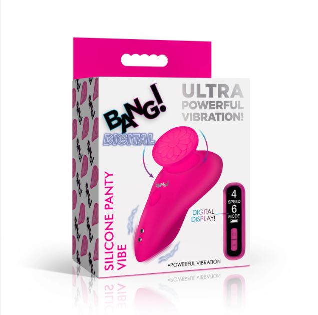SILICONE PANTY VIBE W/DIGITAL REMOTE - XRAH745