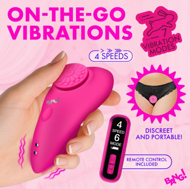 SILICONE PANTY VIBE W/DIGITAL REMOTE - XRAH745