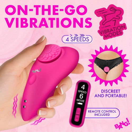 SILICONE PANTY VIBE W/DIGITAL REMOTE - XRAH745