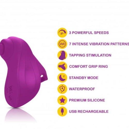 VIBEN CARLEE TAPPING FINGER VIBE BERRY - VB75030