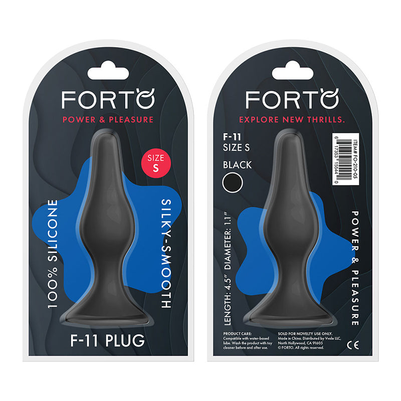 Forto F-11 Lungo Silicone Anal Plug