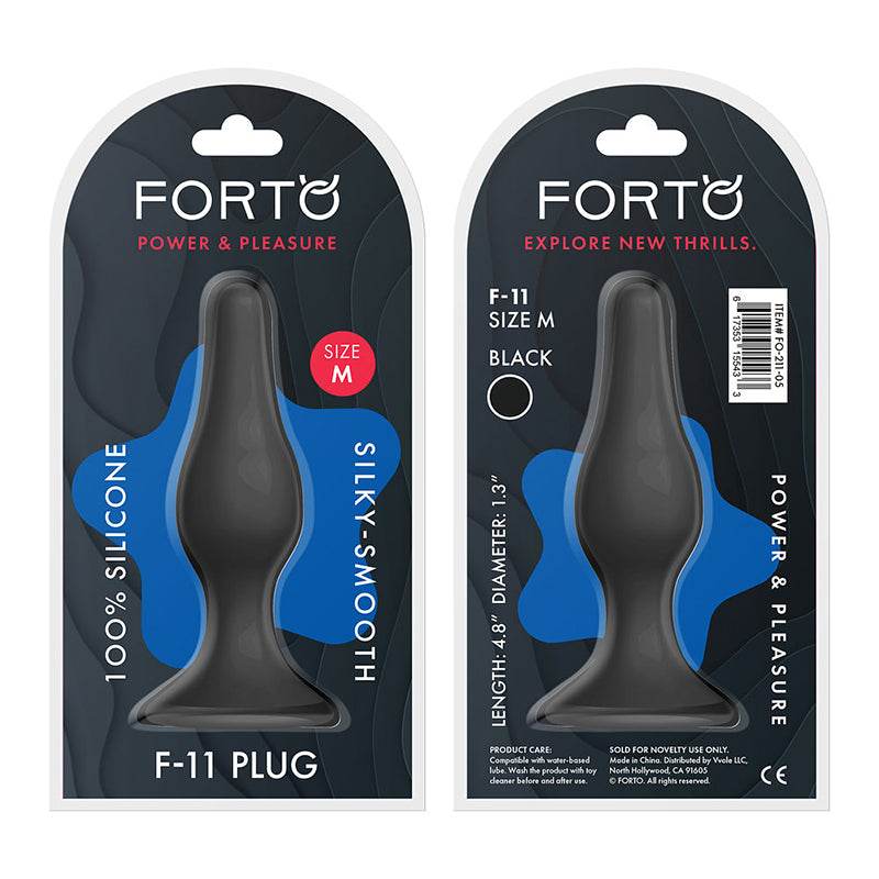 Forto F-11 Lungo Silicone Anal Plug