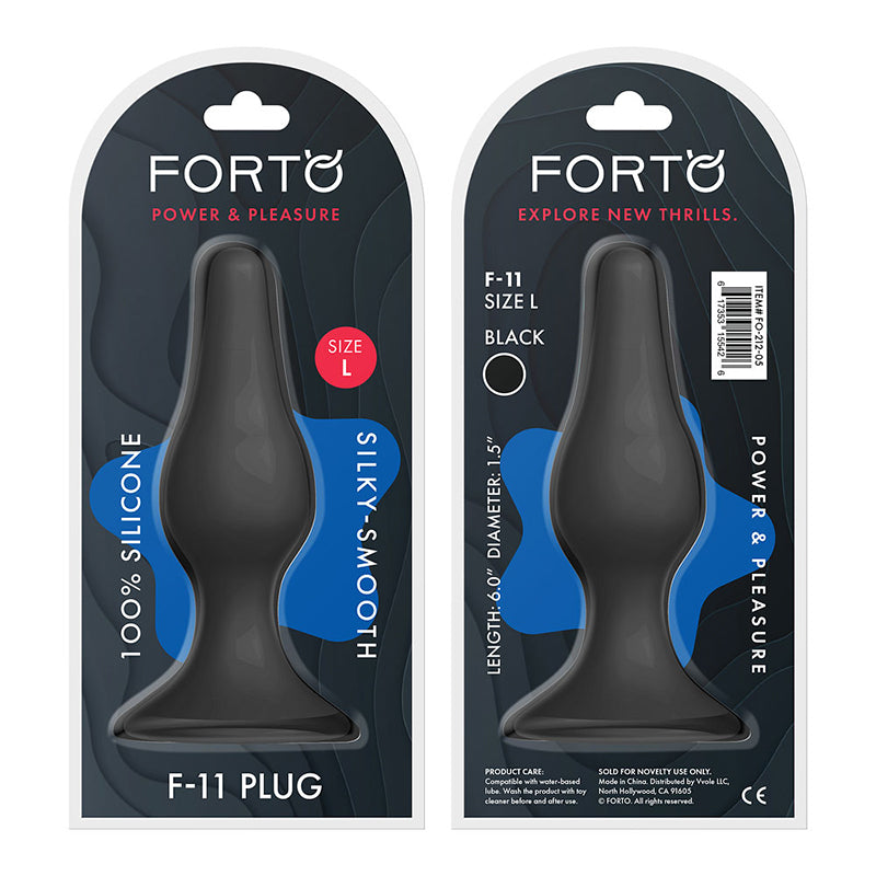 Forto F-11 Lungo Silicone Anal Plug