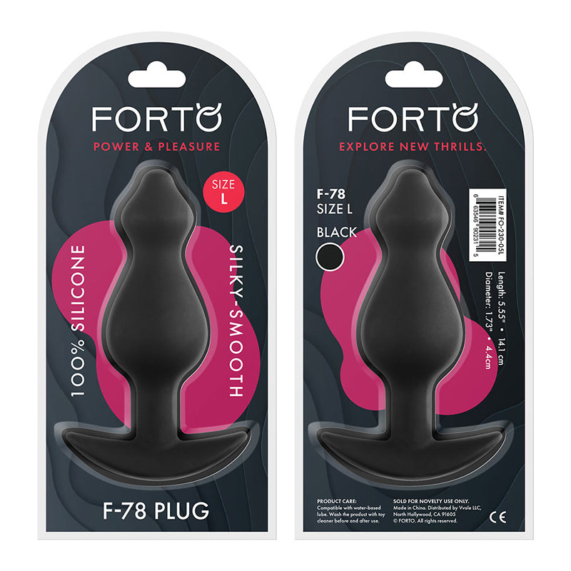 Forto F-78 Pointee Silicone Anal Plug