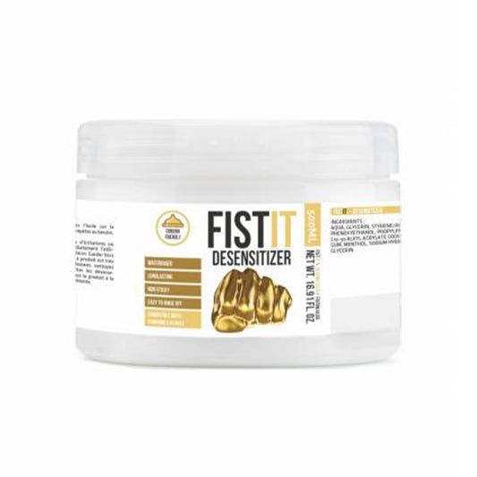 Shots Fist It Desensitizer Water-Based Numbing Lubricant 500ml / 17 oz.