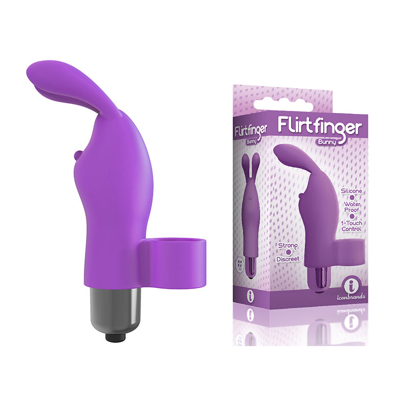 THE 9'S FLIRT FINGER BUNNY FINGER VIBRATOR