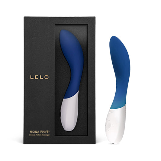 LELO MONA WAVE Rechargeable G-Spot Vibrator Midnight Blue