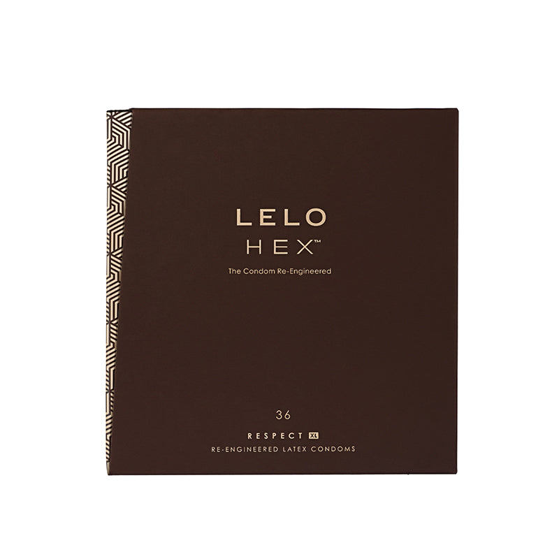 LELO HEX Respect XL Lubricated Latex Condoms