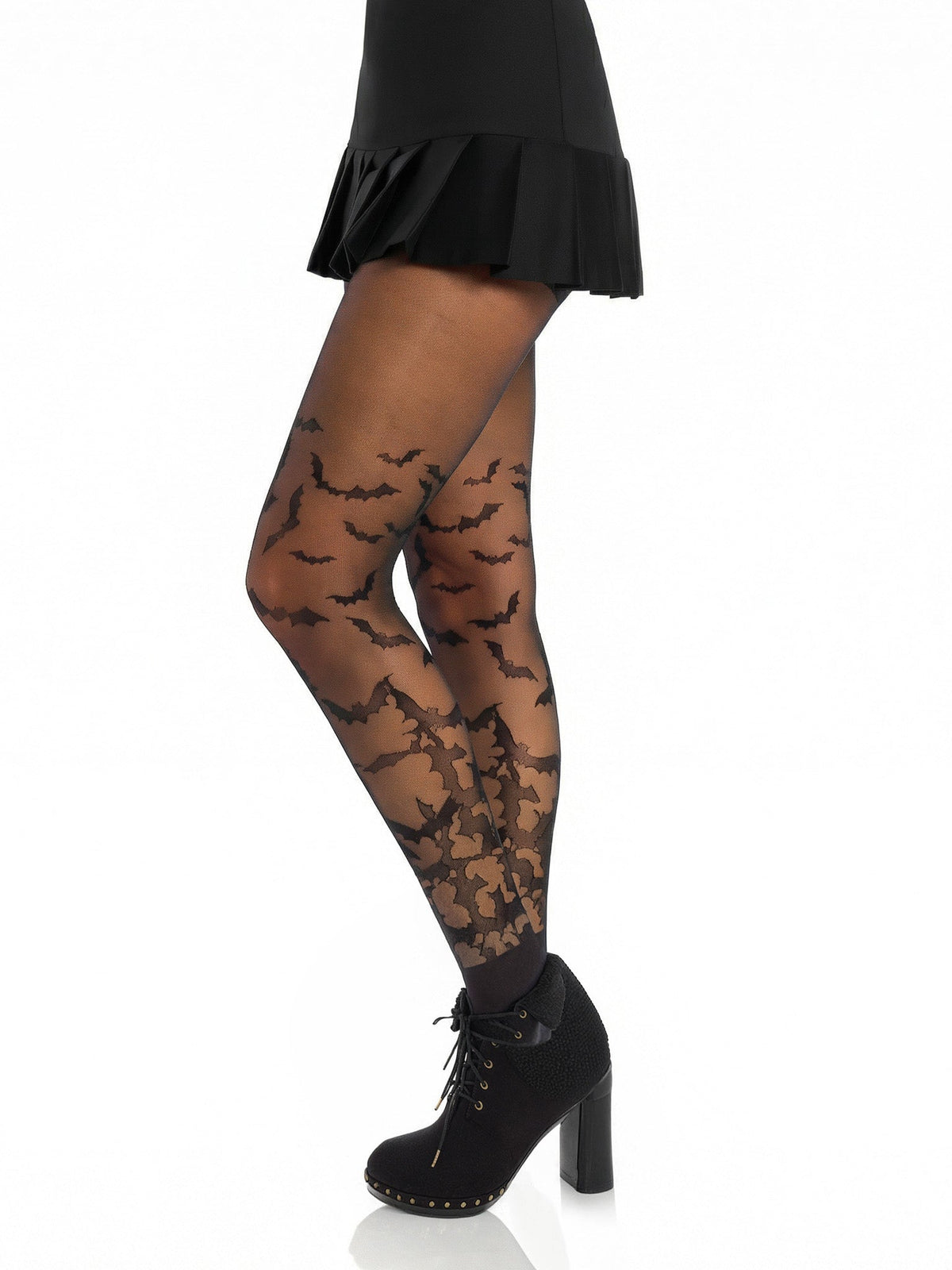 Bat Wing Sheer Tights - 7738      00122