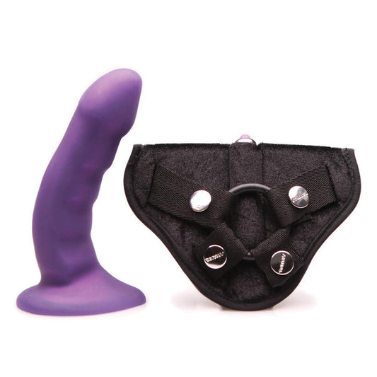 Tantus Curve Strap-On Harness Kit Midnight Purple