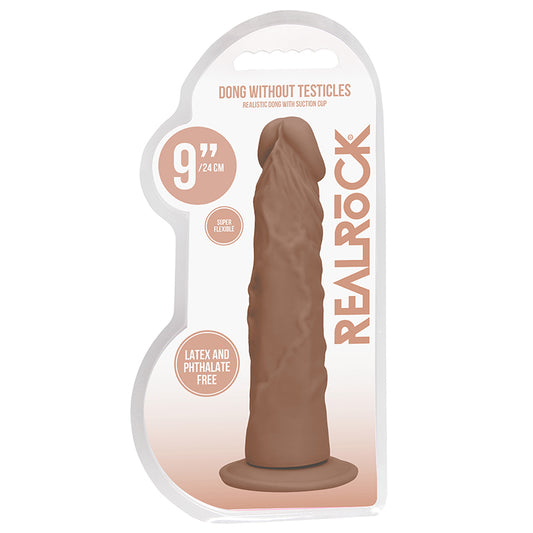 RealRock Realistic 9 in. Dildo With Suction Cup