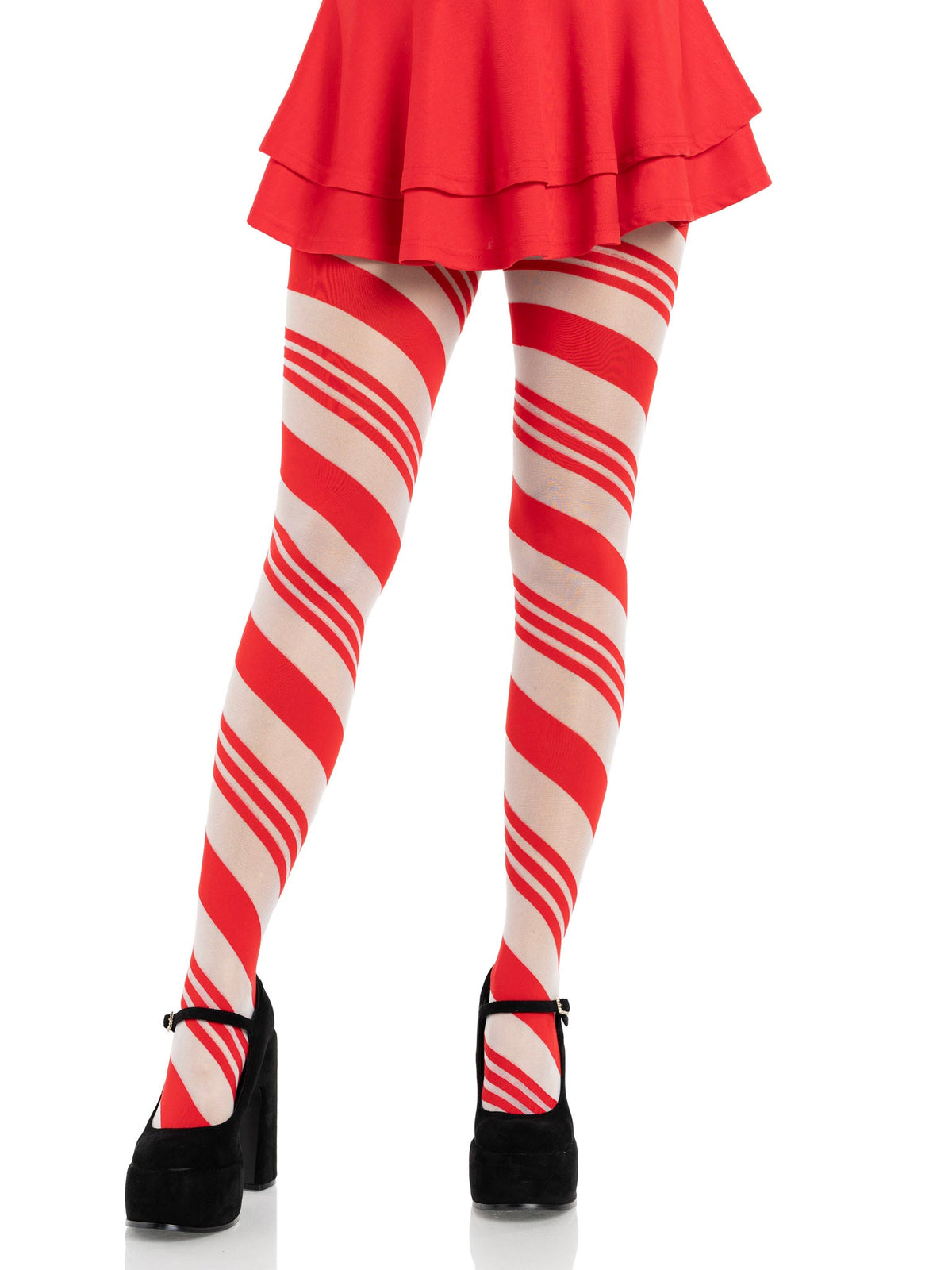 Arya Sheer Candy Striped Tights - 7944      09622