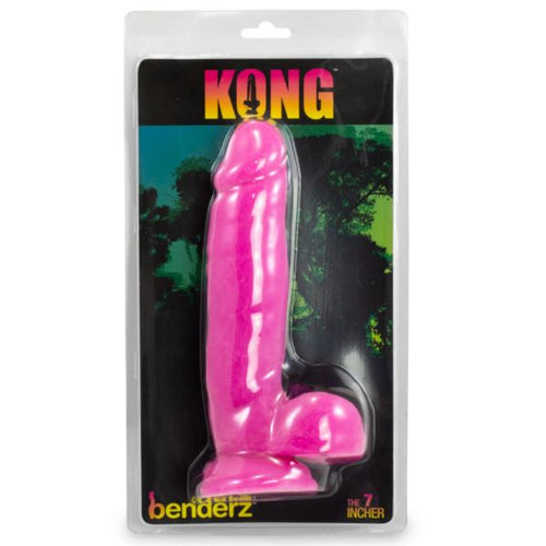KONG BENDERZ DUAL DENSITY DONG 7IN PINK - FRKON021931