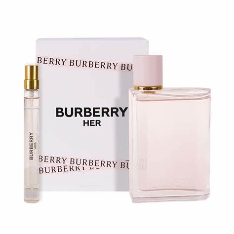 BURBERRY HER 2PC SET, WOMEN'S PERFUME, EDP