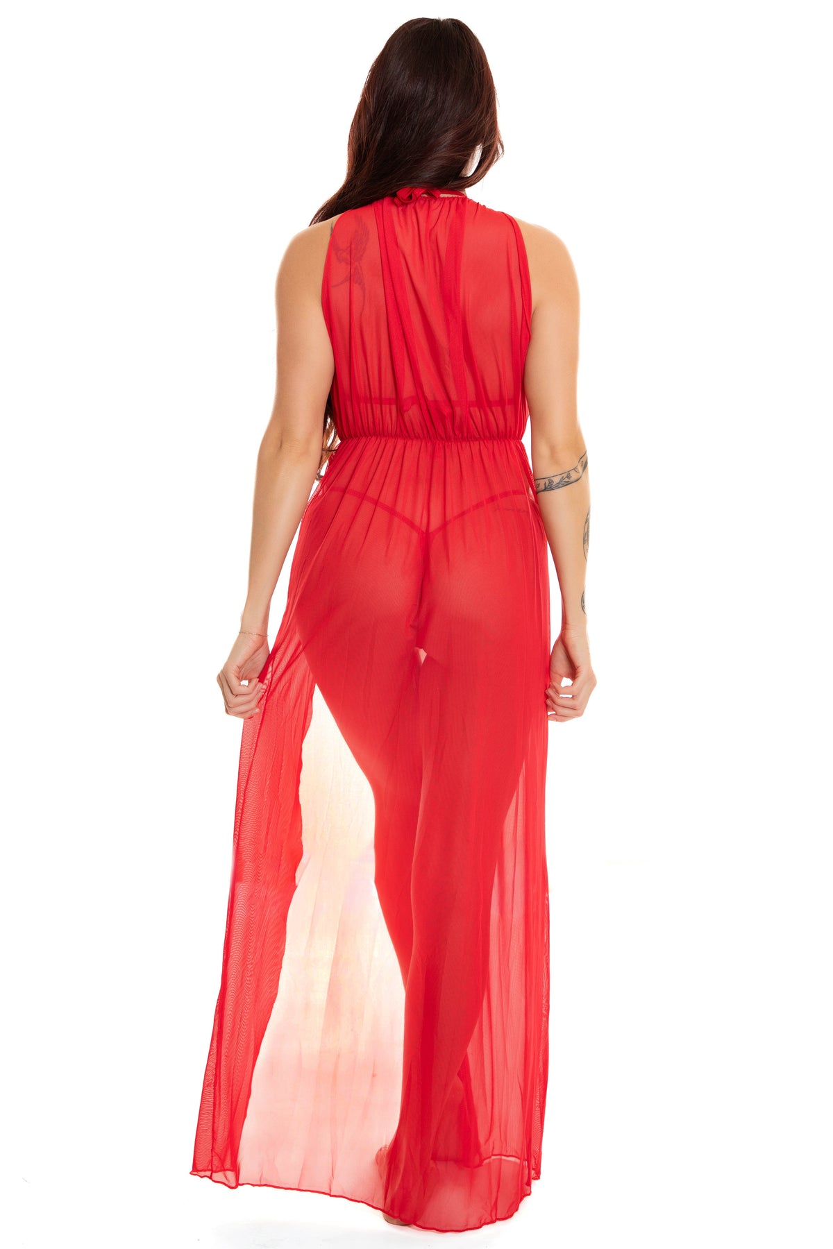 8009 Mesh Dress - 8009-07-012