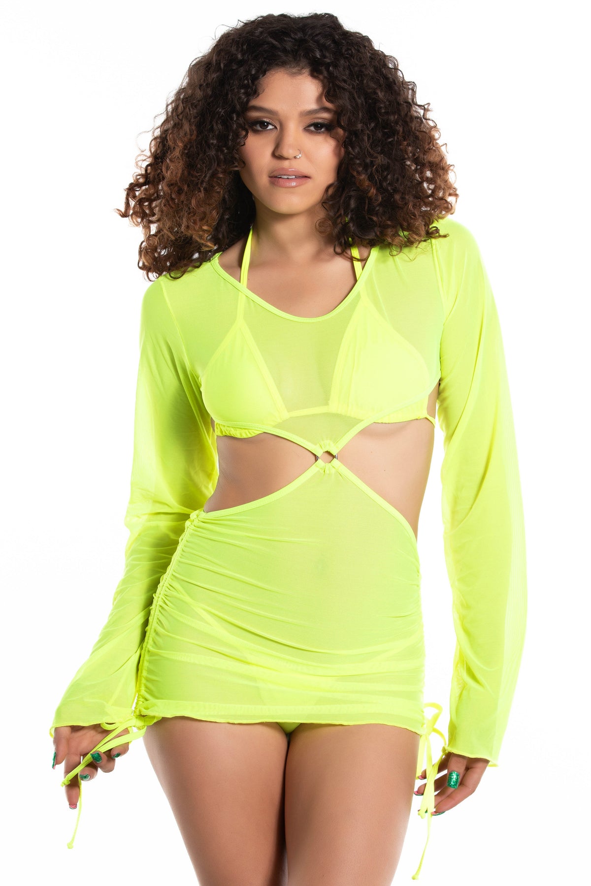 8010 Mesh Dress - 8010-07-011