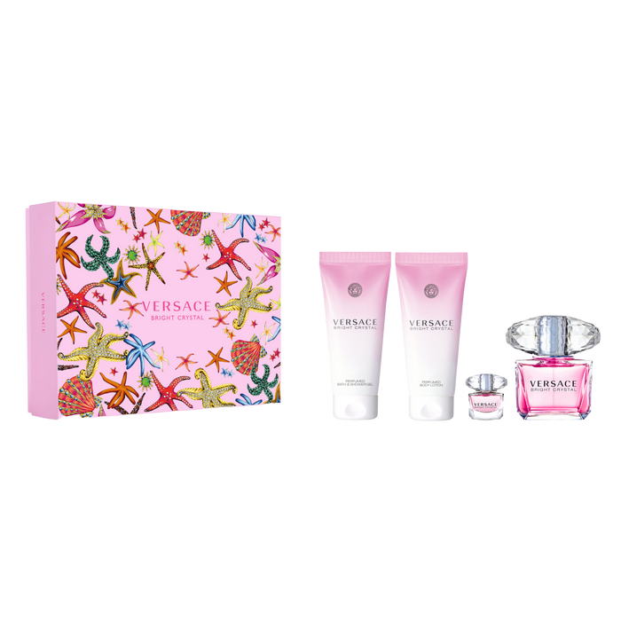 BRIGHT CRYSTAL 4PC SET, WOMEN'S GIFT SET, EDT