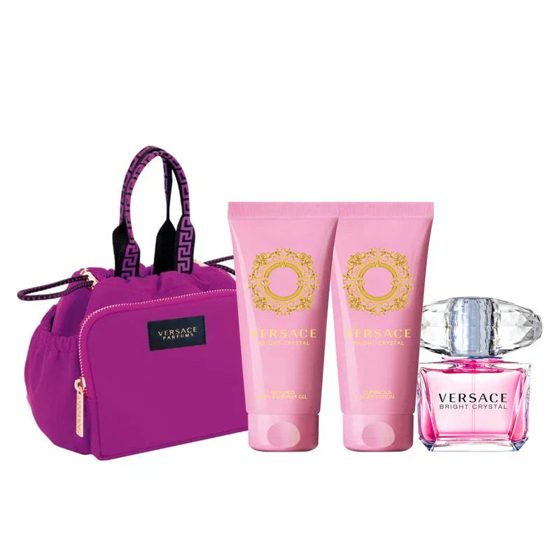 BRIGHT CRYSTAL 4PC SET, WOMEN'S GIFT SET, EDT