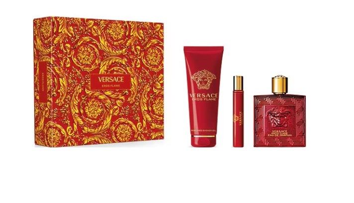 EROS FLAME 3PC SET , MEN'S GIFT SET, EDP