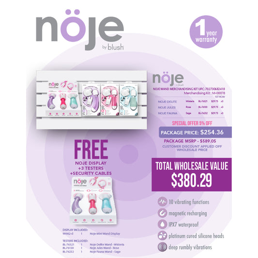 Blush Noje Merchandising Kit