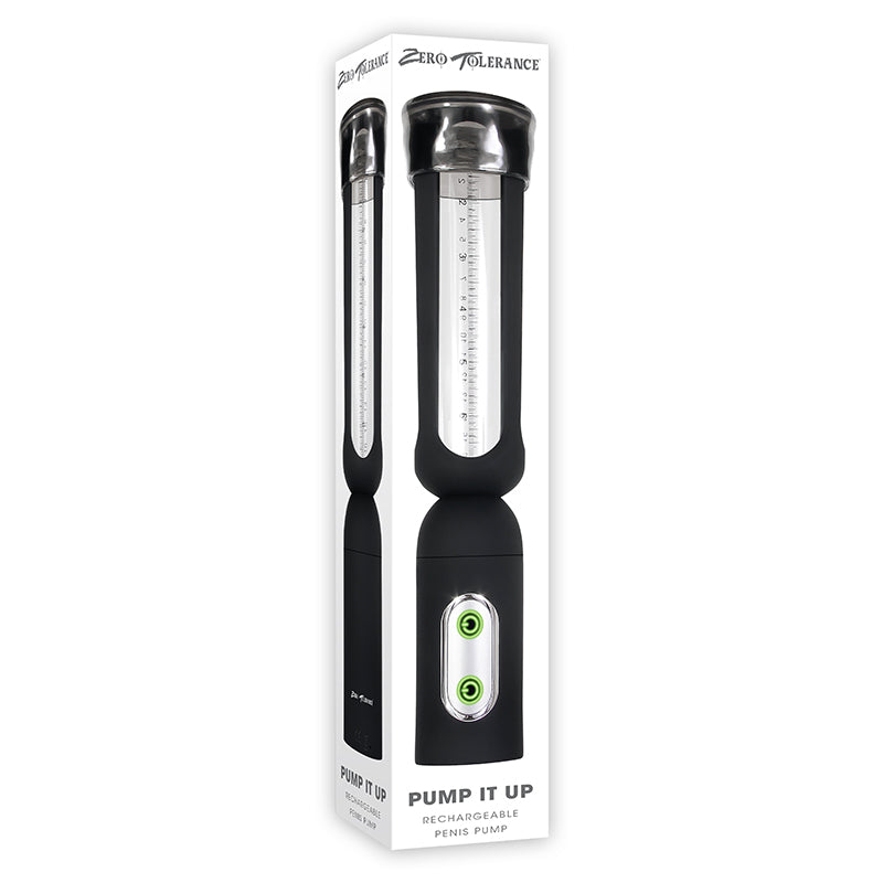 Zero Tolerance Pump It Up Rechargeable Penis Pump Black