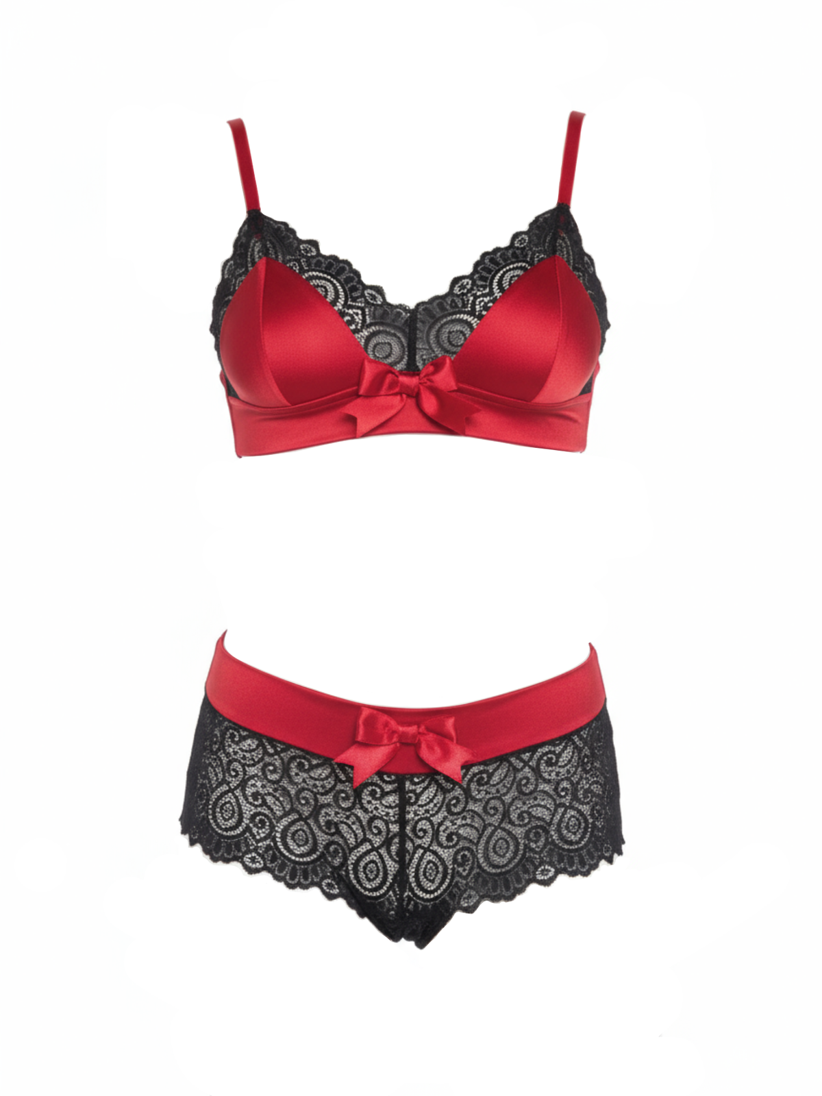 Red Light Bra Set - 81546     01205