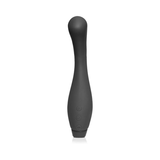 Je Joue Juno Flex Rechargeable Flexible Silicone G-Spot Vibrator Black - Pinkfoxxx