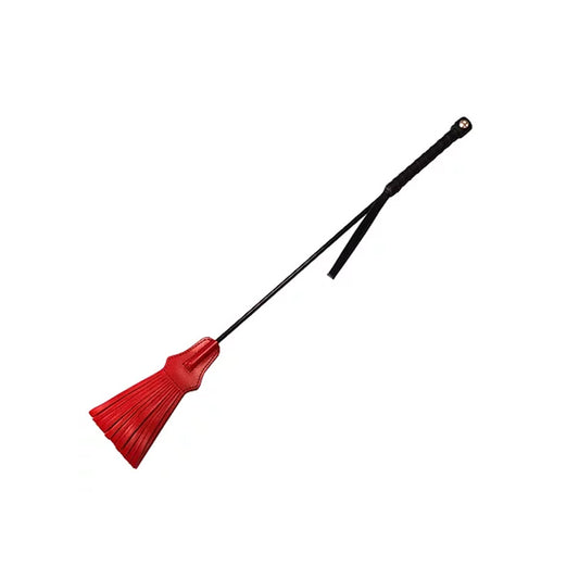 Rouge Tasseled Riding Crop