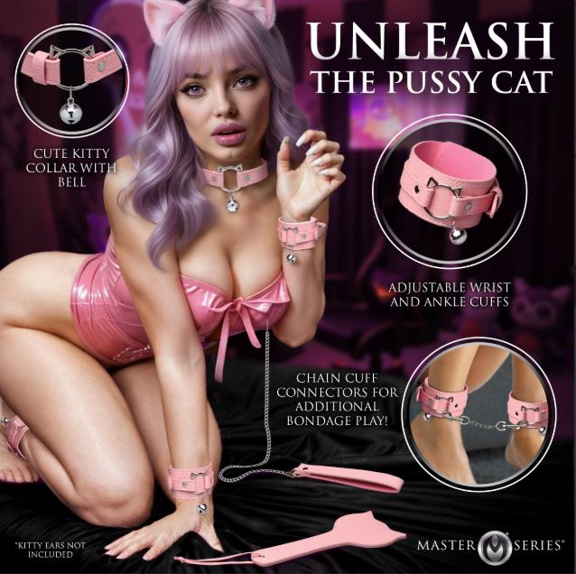MASTER SERIES KITTY BONDAGE SET - XRAH822