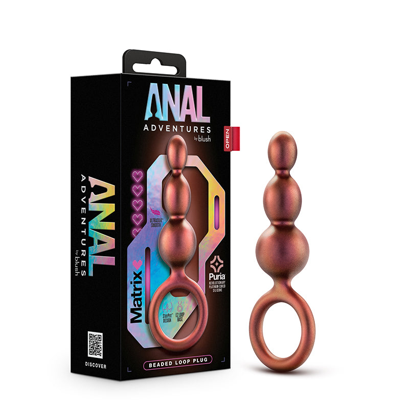 Anal Adventures Matrix Silicone Plug