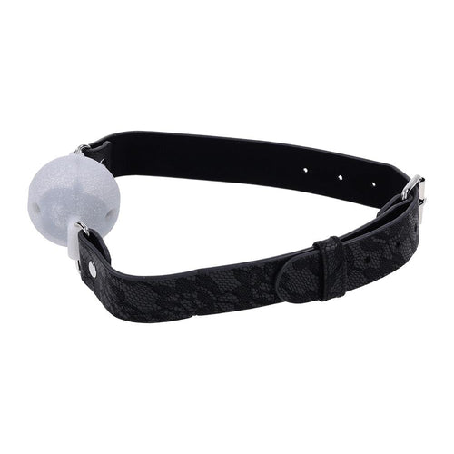 LACE BREATHABLE BALL GAG SILICONE - SS10112