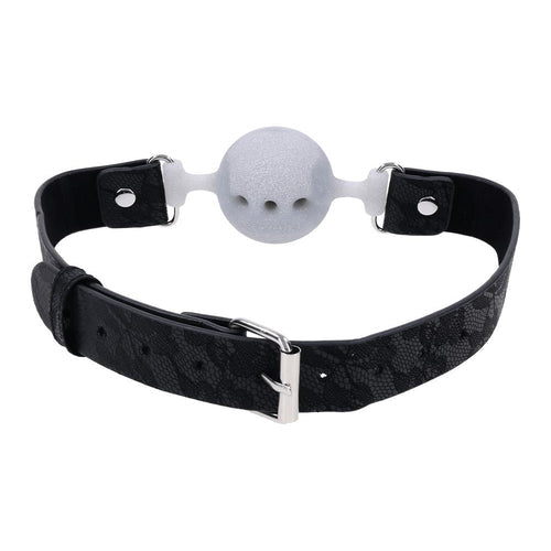 LACE BREATHABLE BALL GAG SILICONE - SS10112