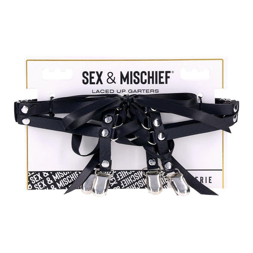 LACE LACED UP GARTERS - SS10113