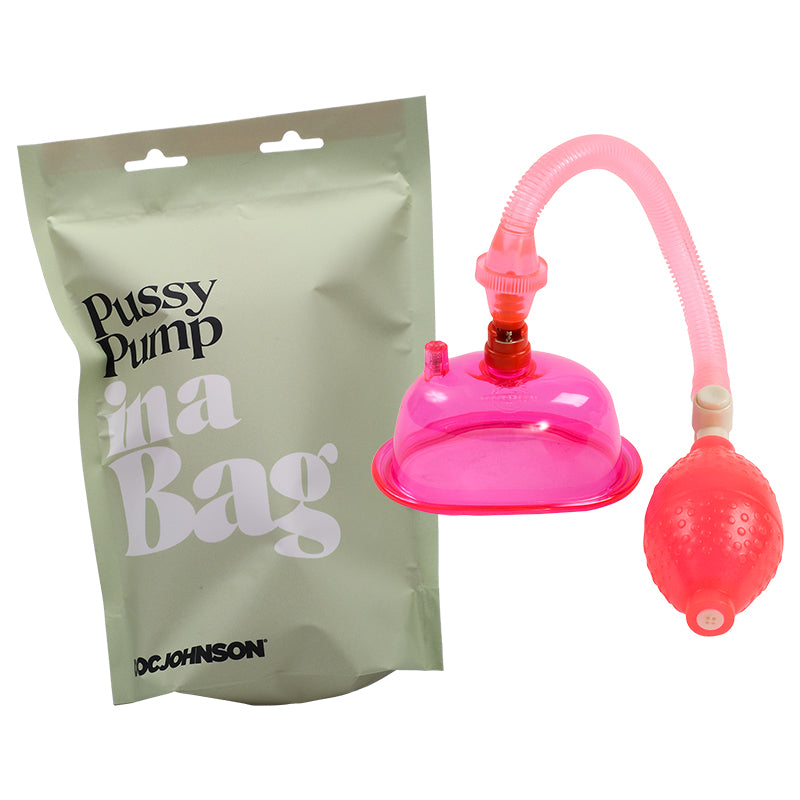 Doc Johnson Pussy Pump In A Bag Pink