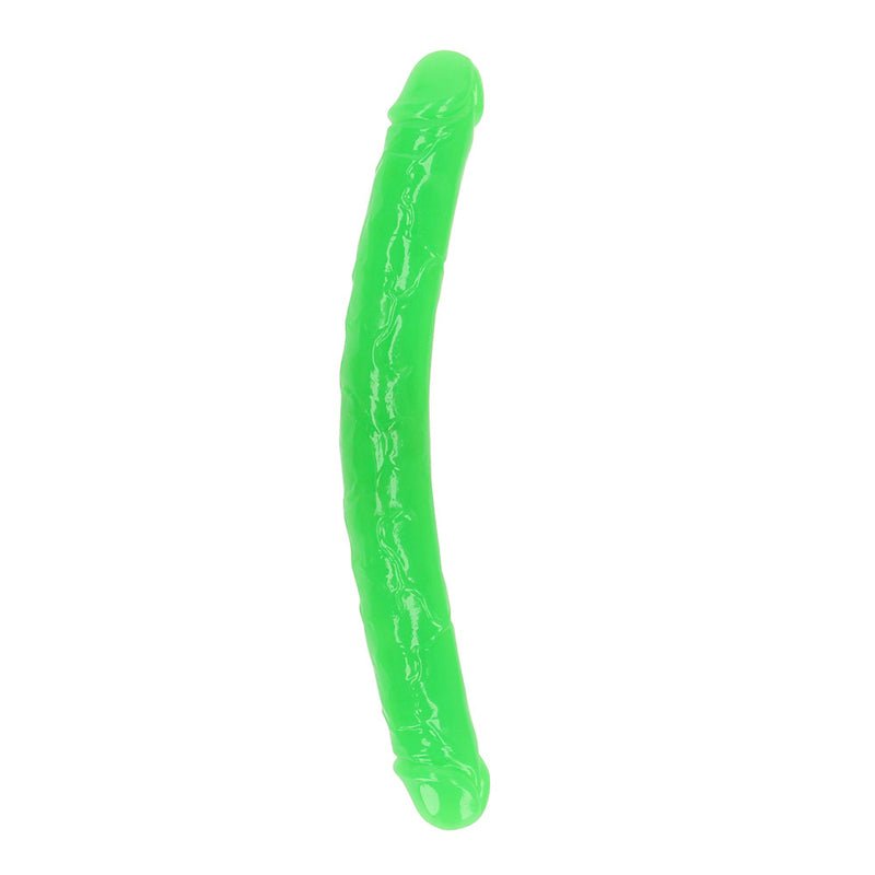 RealRock Glow in the Dark Double Dong Dual-Ended Dildo