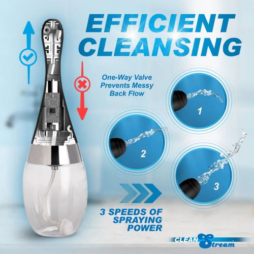 AUTOMATIC ENEMA BULB W/5 JET PREMIUM SILICONE NOZZLE - XRAH836