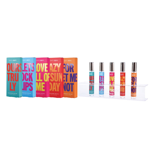 Simply Sexy Introductory Bundle 31 Pcs 6 Units/Each Fragrance + Shelf Talker