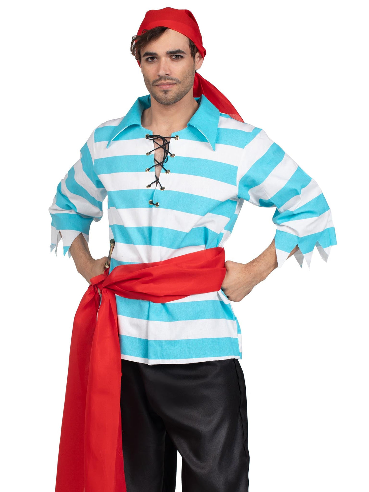 Men's 4 PC Pillaging Pirate Costume - 83663     05905