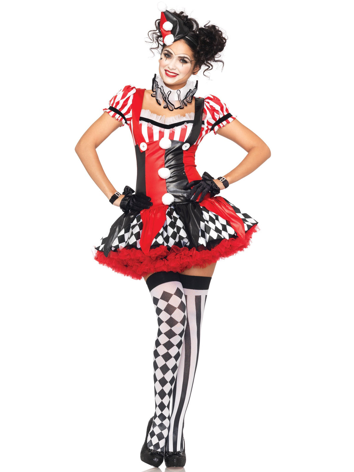 Harlequin Clown Costume - 83929     01101