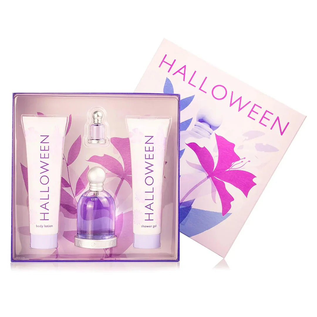 HALLOWEEN 4PC SET, WOMEN'S GIFT SET, EDT