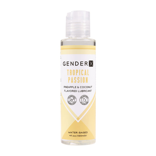 Gender X Tropical Passion Pineapple & Coconut Flavored Water-Based Lubricant