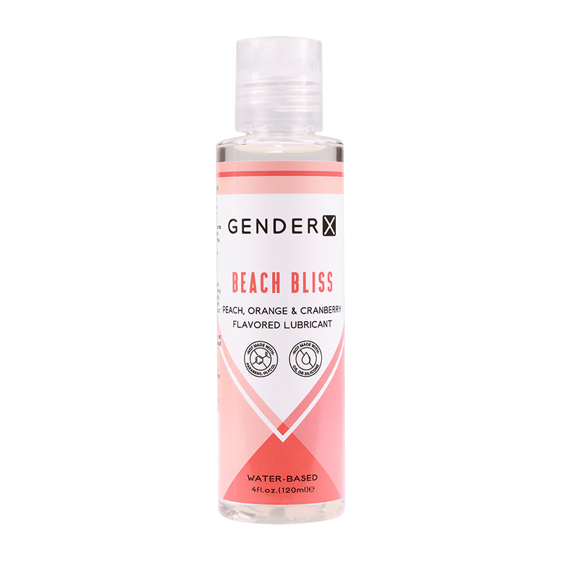 Gender X Beach Bliss Peach, Orange & Cranberry Flavored Water-Based Lubricant