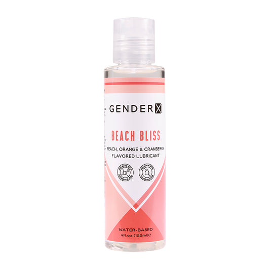 Gender X Beach Bliss Peach, Orange & Cranberry Flavored Water-Based Lubricant