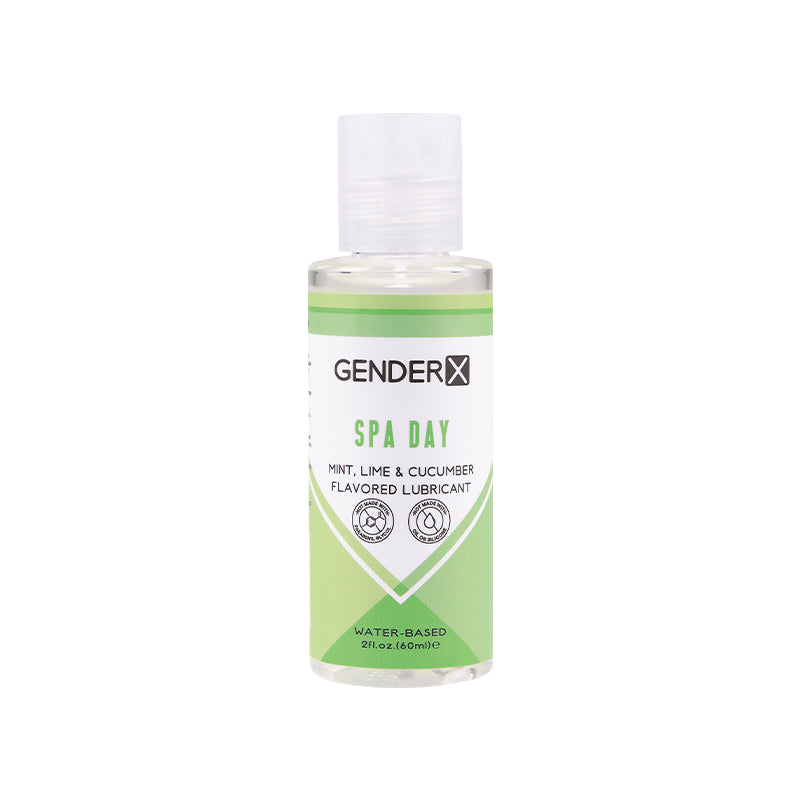 Gender X Spa Day Mint, Lime & Cucumber Flavored Water-Based Lubricant